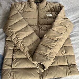 The North Face Tan Puffer Vest